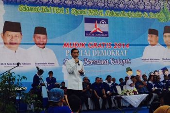 Ibas Lepas Ribuan Pemudik di Kemayoran