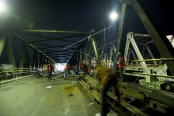 Arus Mudik di Jembatan Comal Padat Lancar