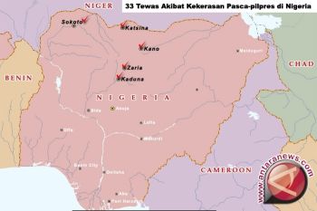 Nigeria Tangkap `Jagal` Boko Haram Di Daerah Timur Laut Yang Bergolak