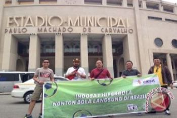 Indosat pilih warga Bitung Nikmati Pertandingan Bola di Brazil