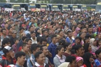1.130 bus disediakan untuk mudik gratis tahun ini