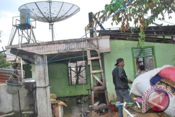 Rumah ditinggal mudik lebaran hangus terbakar