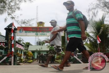 Kapolres Keerom pimpin patroli rutin perbatasan RI-PNG