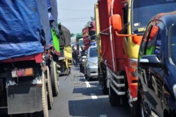 Jalanan Macet, Angkutan Umum di Banyumas Tidak Beroperasi