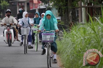 Rutin Bersepeda Tiga sampai Lima Kali Seminggu Demi Hidup Sehat