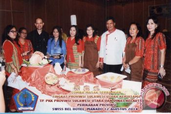 TP PKK Minut Ukir Prestasi lomba masak Tingkat Provinsi
