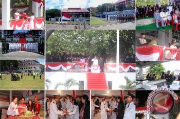 Upacara Bendera di Minut sukses