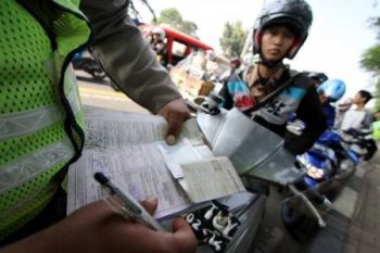 Jelang Putusan MK, Kendaraan Bermotor di Kudus Dirazia