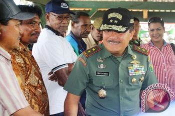 Pangdam Cenderawasih tatap muka dengan warga perbatasan RI-PNG