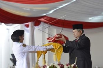 Presiden Pimpin Peringatan Kemerdekaan