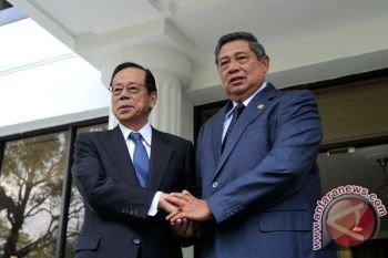 Presiden Terima Mantan PM Jepang Fukuda