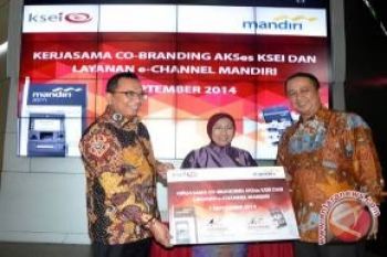 KSEI-Mandiri permudah akses masyarakat ke pasar modal