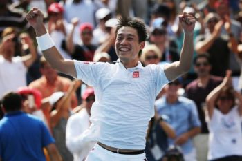 Jepang Suka Cita Saat Nishikori Mencetak Sejarah