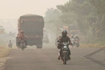 Kabut Asap Masih Ganggu Masyarakat Sumsel