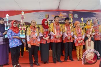 Wagub Lampung Pada Puncak Harganas XXI Tanggamus
