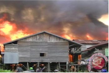 50 Rumah Terbakar Di Palangka Raya 