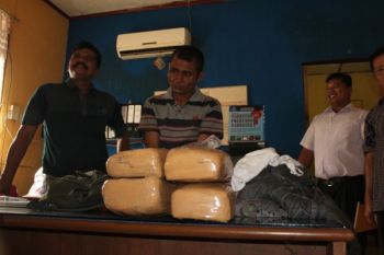 Polres Agam Tangkap Kurir Ganja Asal Sumut