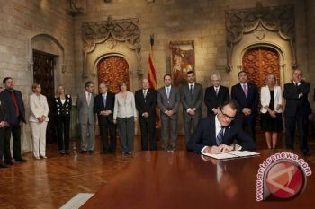 Spanyol Minta MK Nyatakan Referendum Katalunya Tidak Sah