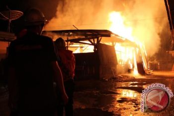 Polisi duga Gudang Terbakar akibat Arus Pendek