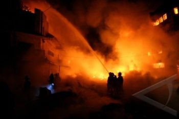 Kebakaran Pasar Kerajinan Borobudur Jateng Diselidiki