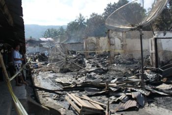 Kerugian Kebakaran Pasar Sungai Batang Mencapai Rp2 Miliar