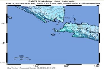 Banten Pantau Dampak Gempa di Pandeglang