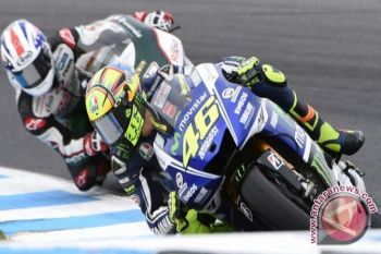 Rossi Juarai MotoGP Australia         
