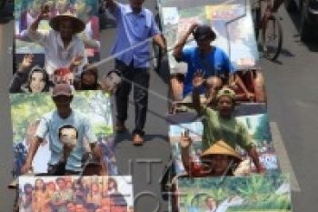 Jokowi-JK Disambut Meriah di Bundaran HI