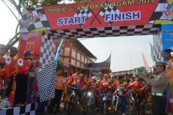 3.000 Peserta Ikuti Tour de Antokan Agam