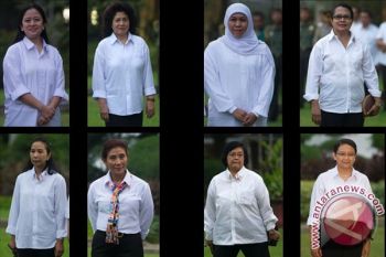 Delapan Perempuan di Kabinet Jokowi-JK Wujud Kesetaraan