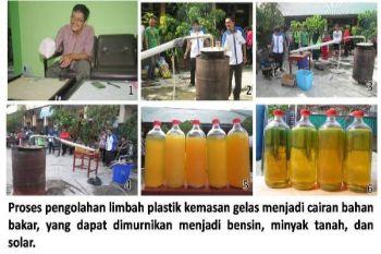 Ada minyak dibalik sampah plastik