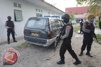Terduga Teroris Matra Diamankan di Polda Sulteng 