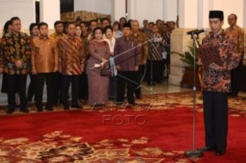 Pelantikan Menteri Kabinet Kerja Periode 2014-2019