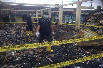 Tim labfor Makassar selidiki kebakaran Pasar Timika