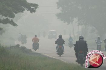 Kabut Asap di Kota Palembang Kembali Pekat