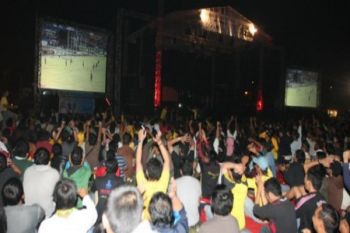 Manajemen Persipura sediakan lokasi "nobar" final LSI 2014