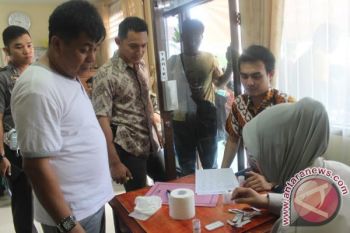 Anggota Pol PP OKU jalani tes urine