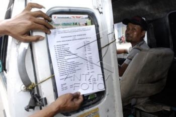 Tarif angkutan di Sleman belum turun