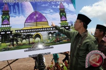Peresmian Masjid Agung Kalteng Tunggu Presiden 