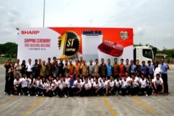 Sharp Produk Mesin Cuci &acirc;&euro;&tilde;Dolphinwave Series&acirc;&euro;&trade;  Kapasitas 10 Kg Ke Seluruh Indonesia  