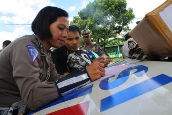 Pelanggaran Lalu Lintas Turun di Pariaman