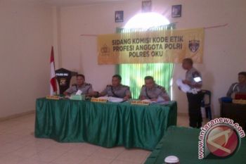 Oknum anggota Polres Baturaja terancam dipecat