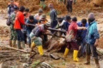 GP Ansor Kerahkan Banser ke Longsor Banjarnegara