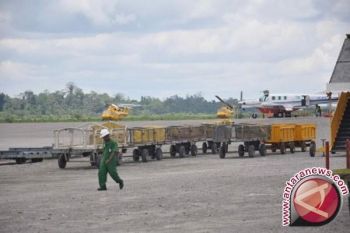Pesawat Hercules mendarat lagi di Timika
