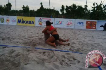 Tim voli pantai putri Indonesia dikalahkan Thailand 0-2