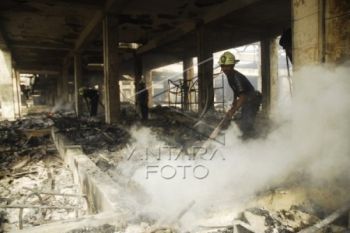 Polisi Fokus Pengamanan Aset Berharga Pasar Klewer