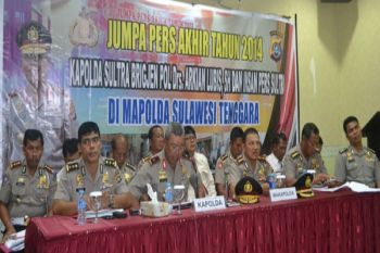Polda Sultra Tangani 7.747 Tindak Pidana 