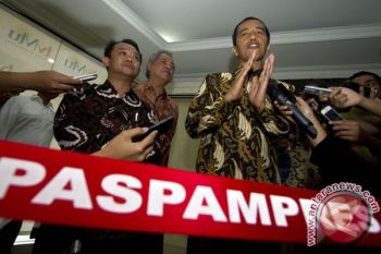 Presiden Buka Perdagangan Rakyat Awal Tahun di Tanah Abang