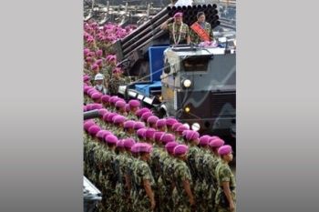 Upacara Pelepasan KSAL di Bumi Marinir