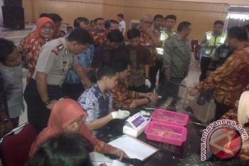 Pemkab OKU tes urine pegawai mendadak